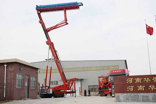 履帶式高空上瓦設備